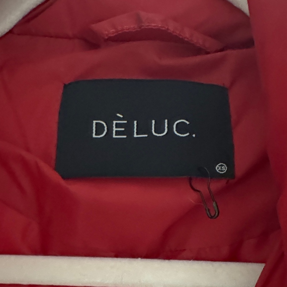 Deluc Cherry Red Puffer Jacket - Picture 2 of 3